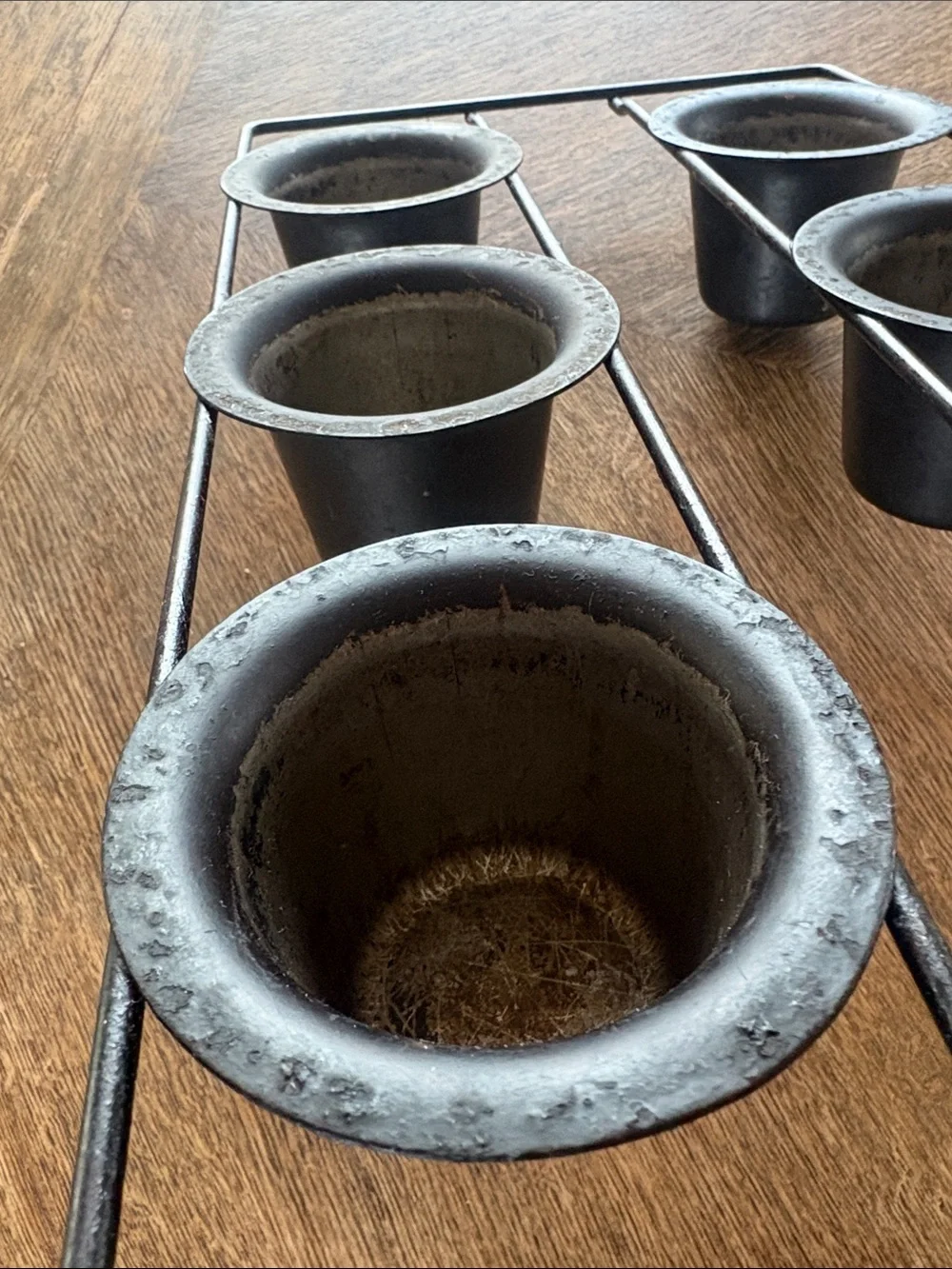 VTG steel wire-frame popover pan